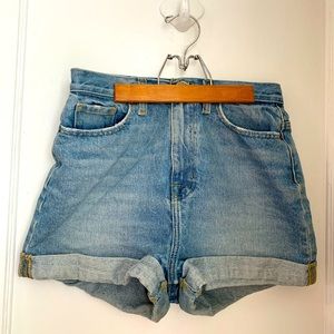 BDG mom high rise denim shorts